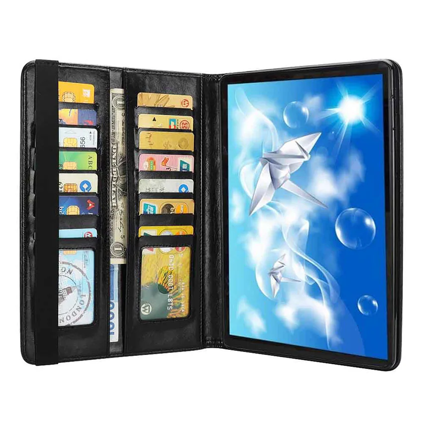 Для Samsung Galaxy Tab S4 10 5 дюймов SM T830 T835 S3 9 7 T820 T825 деловой Чехол книжка из искусственной