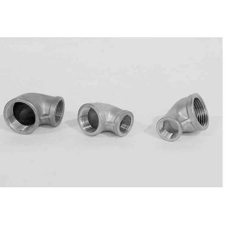 1 шт. 201 нержавеющая сталь 1/2 &quotBSP Female x 3/8&quot BSP 90 градусов локоть редуктор