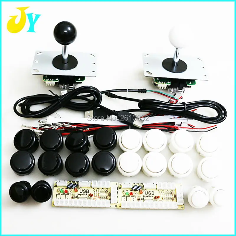 

DIY Game Kit Zero Delay Arcade USB Encoder to Joystick push button for MAME Multicade Keyboard Encoder PC Fighting Games