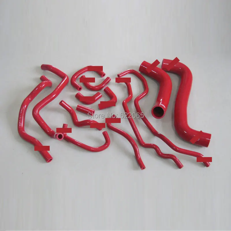 

PERFORMACE RADIATOR SILICONE HOSE KITS FOR SUBARU WRX STI10 GRB GRF GRH BLUE/RED/BLACK