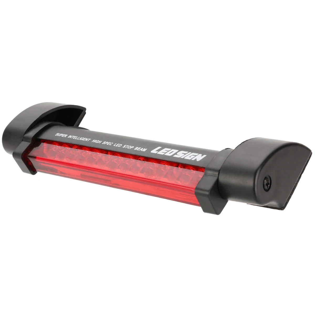 Mayitr 1pc Red Universal High Mount Stop Tailgate Lamp 12V 14LEDs Car 3rd Third Brake Rear Tail Light for Car Signal Lights