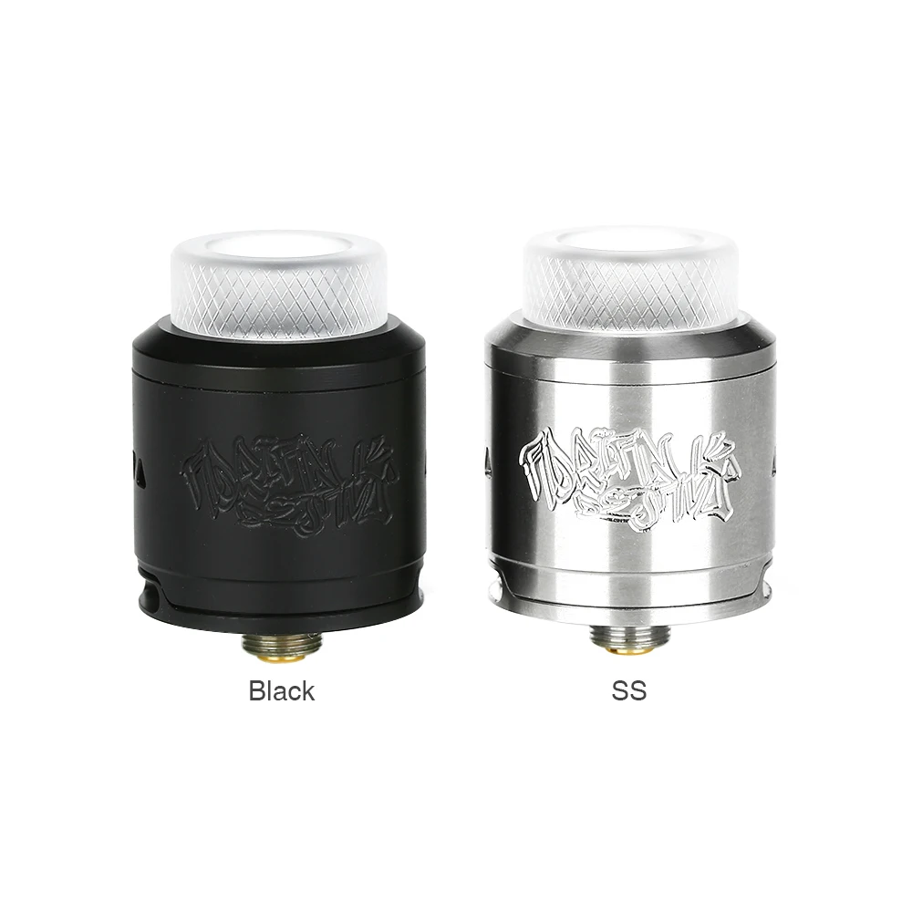 

DJV DEJAVU RDA Atomizer with Dual Coils Adjustable Bottom & Side Airflow Vape Tank 24mm E-cigarrette Drop RDA Fit for Mod Box