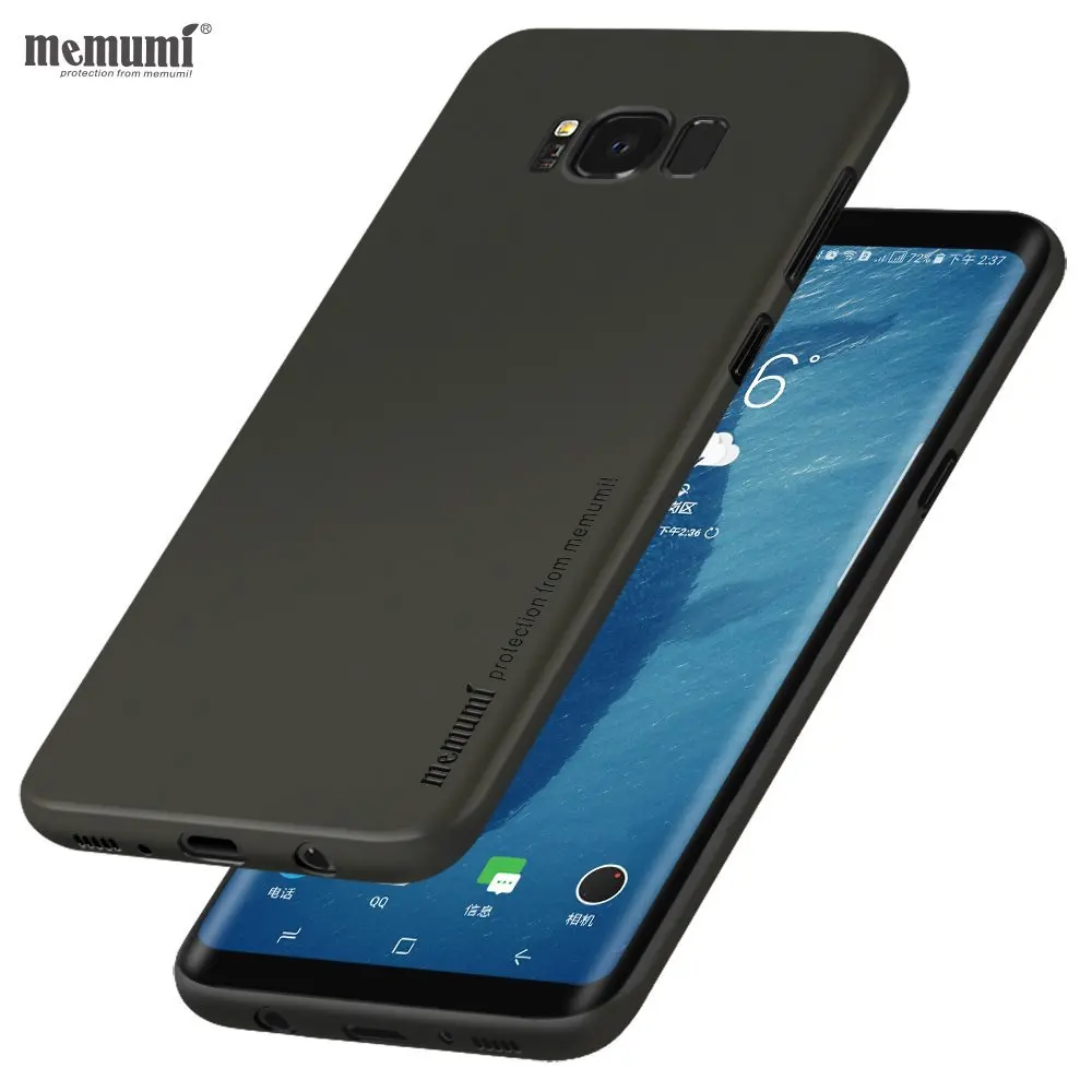 Чехол для Samsung Galaxy S8 plus задняя крышка ультратонкие Чехлы матовый