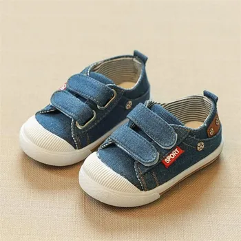 

2018 New Spring children canvas shoes girls and boys sport shoes antislip soft bottom kids shoes comfortable breathable sneakers