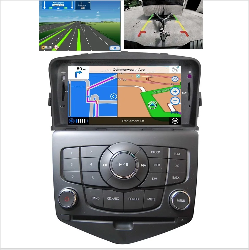 S160 4 ядра Android 4.4.4 Авторадио GPS Navi мультимедийный плеер для Chevrolet Cruze Lacetti DVD USB SD Bluetooth