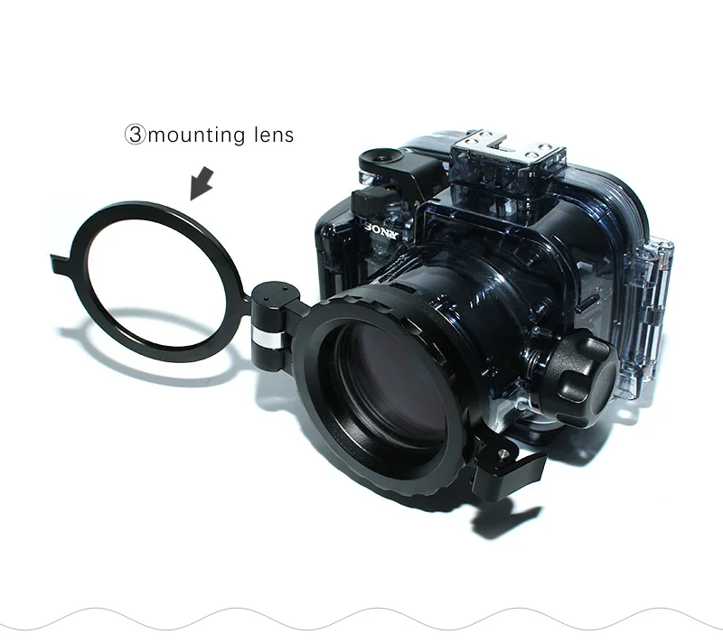 NiteScuba Дайвинг M67 адаптер для объектива rx100 корпус камеры 67 мм макрообъектив крупным планом объектив аксессуары для подводной фотографии