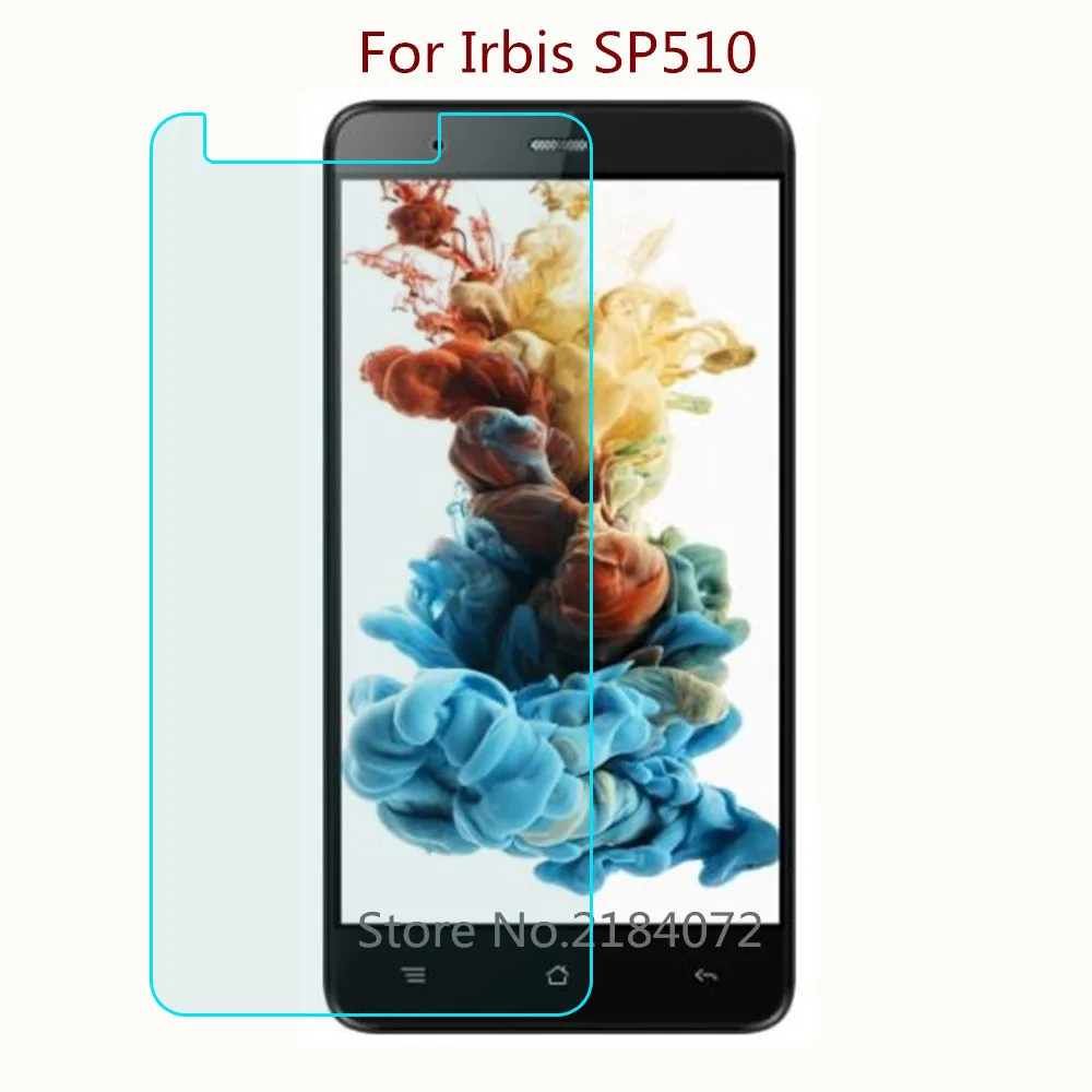 

9H 2.5D Screen Protector Glass For Irbis SP510 Tempered Glass SmartPhone Front Film Protective Screen
