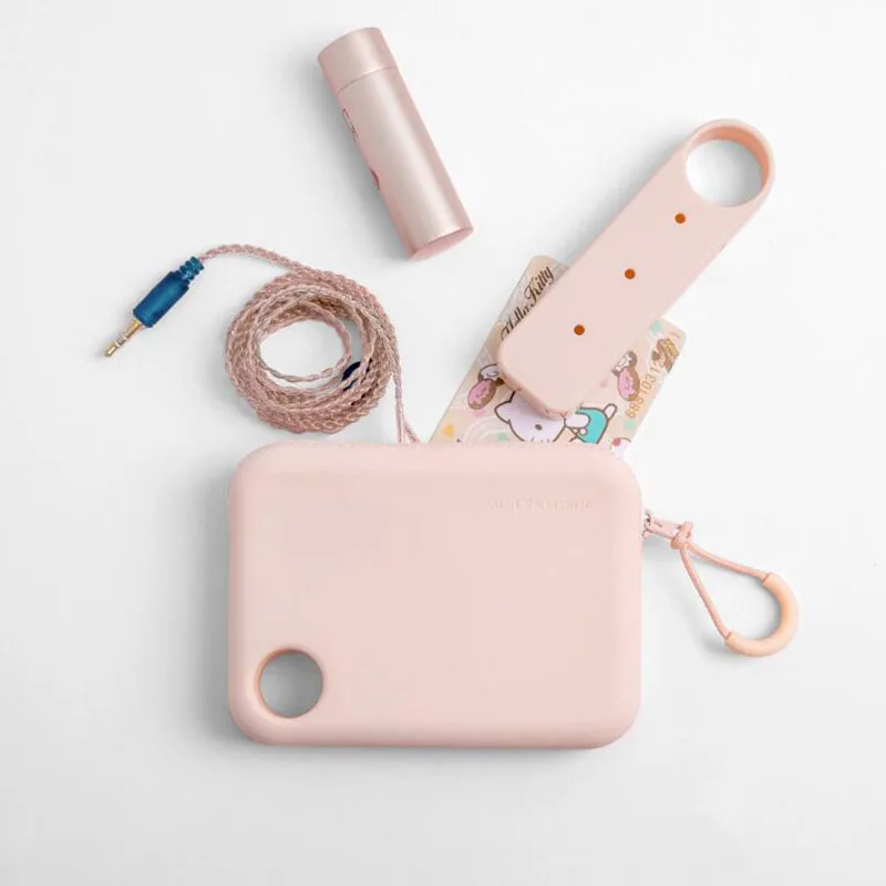  Xiaomi Mijia Silicone Portable Zippered Storage Pouch Bag Handbag Wallet Lightweight w/ Hand Strap - 32913563406
