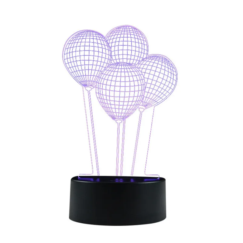 

CHENGYILT Creative 3D LED Night Light Cartoon Acrylic Board Custom Neon Lights for Party Housing Decoration
