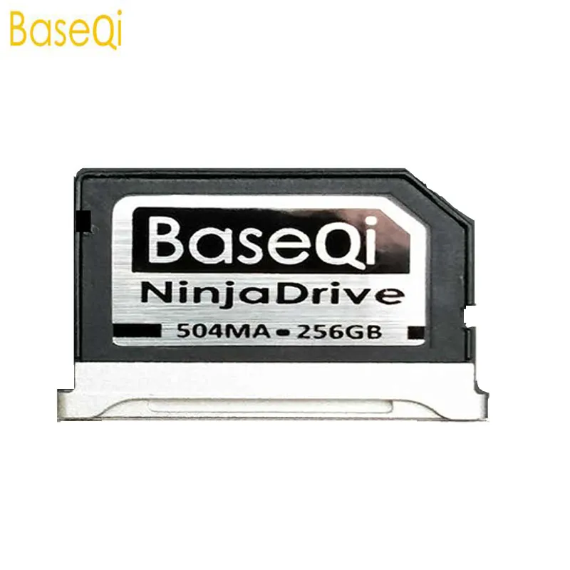Оригинальный алюминиевый Minidrive Baseqi с памятью 256 ГБ для Macbook Pro Retina 15 дюймов 2013 по 2015