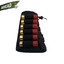 6 отверстий тактическая винтовка для охоты разгрузка приклад Пуля для ружья запас боеприпасы журнал MOLLE Чехол держатель картриджа сумка