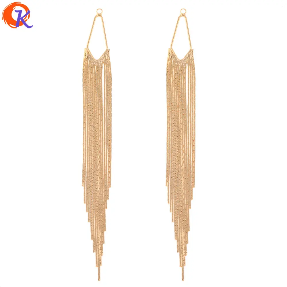 

Cordial Design 10Pcs 12*125MM Jewelry Accessories/DIY Earring Making/Chain Shape/Genuine Gold Plating/Hand Made/Earring Findings