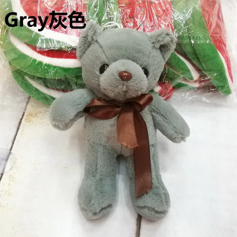 22cm sitting bear with bow tie 8