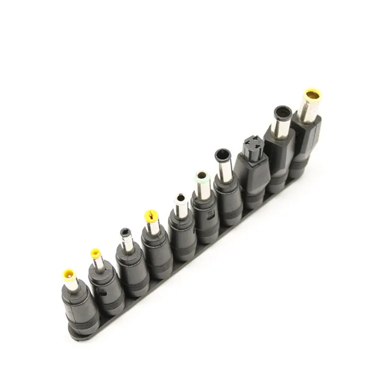 

10PCS Laptop Power Plug Adapter Connectors Notebook Universal Charger DC Head Straight Input WWO66