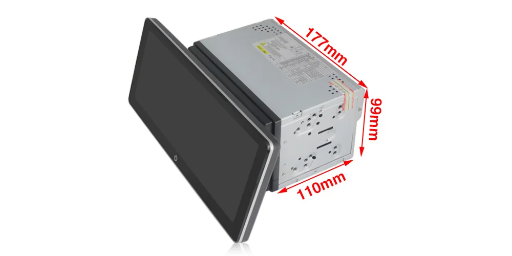 Sale 10.25INCH Android 9.0 GPS Navigation Autoradio Multimedia DVD Player Bluetooth WIFI MirrorLink OBD2 Universal 2Din Car Radio 8