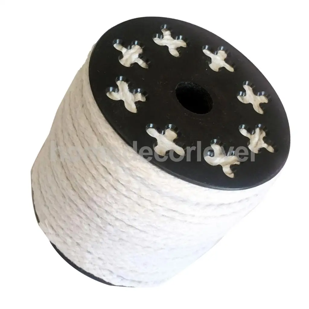 Multi-purpose Natural Twisted Cotton Rope Clothesline Rope Knitting Cord Crafts