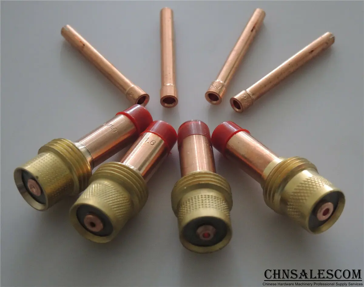 CHNsalescom 8 шт газа Len цанги тела и цанговый горелке WP-17/18/26 1.0.1.6.2.0 3,2