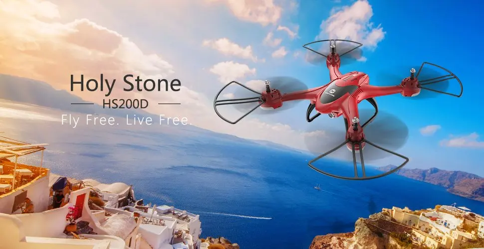 Holy Stone HS200D радиоуправляемый дрон 720P Wifi HD селфи камера FPV дрон 120 градусов 3D переворачивается RTF высота удержания радиоуправляемый квадрокоптер