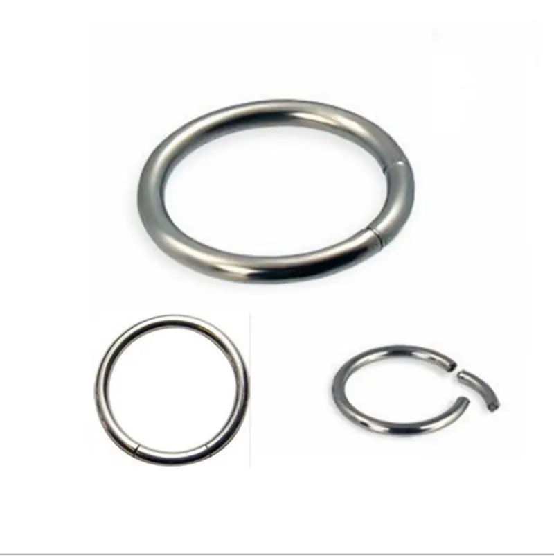 

20pcs/lot Free Shipping Segment Ring Nose Hoop Rings Ear Cartilage Helix Diath Upper Earring 14G 16G