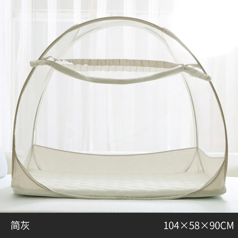 jianhui 104x58x90cm Кровать с москитной сеткой юрты детская кровать сетей палатка чехол складной детский навес многофункциональный детская кроватка палатки chambre enfant - Цвет: jianhui 104x58x90cm