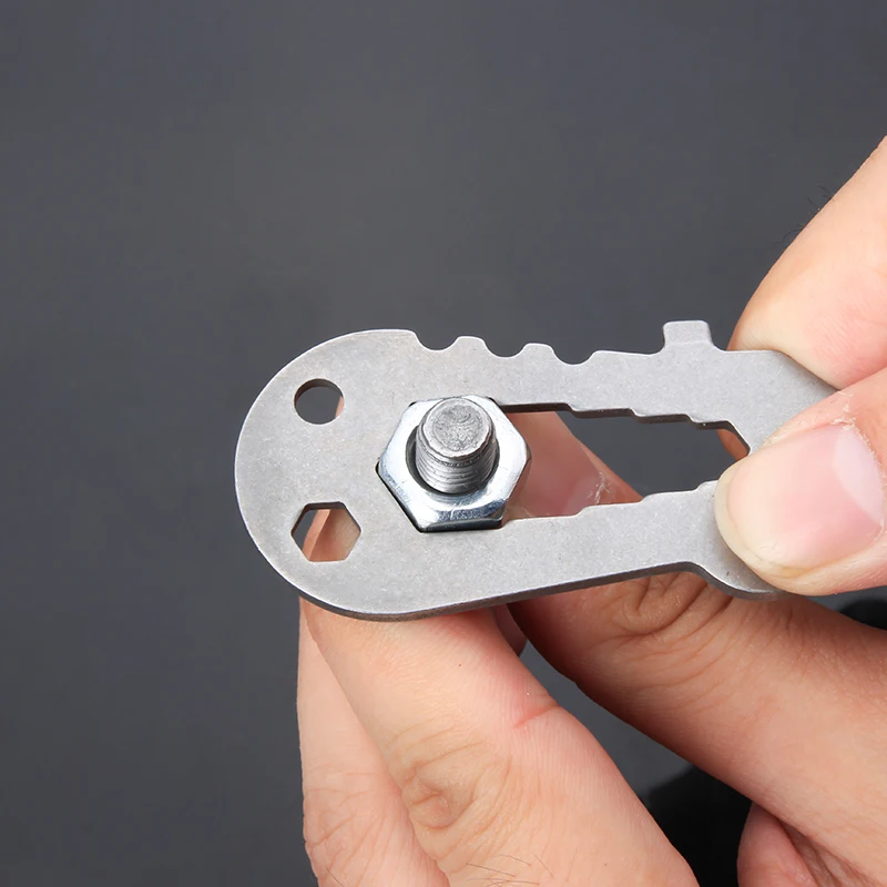 Outdoor Camping Multi Tool Cutting Rope Knife Opener Screwdriver Crowbar