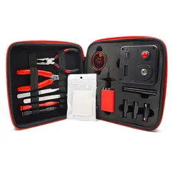 DSHA обновление катушки мастер V3 DIY Kit все-в-одном CoilMaster V3 + электронная Сигарета RDA распылительная Катушка Сумка для инструмента Аксессуары Vape