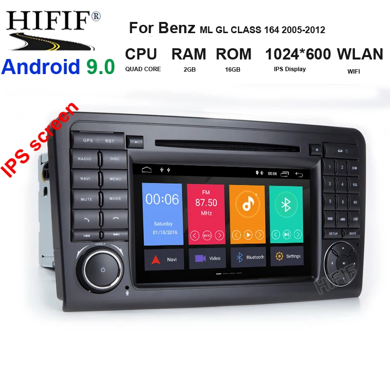 ##BUY 7 inch Touch Screen 2 din car dvd player for Mercedes Benz ML GL CLASS W164 ML350 ML500 GL320 3G Steering wheel Control Free Map