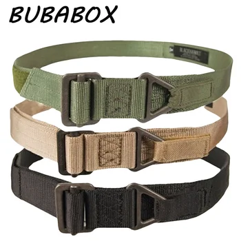 

1 Pcs Military Combat Rescue Rigger Duty Belt Outdoors Nylon Tactical Belt for Men