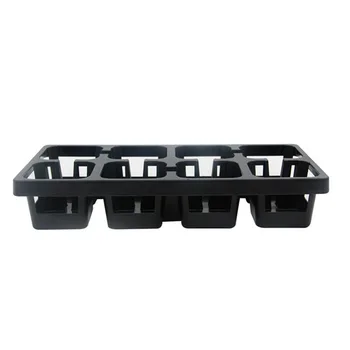 

Plastic 8 Grid Plant Pot Seed Tray Flowerpot Cactus Succulant Small Flowers Bean Pots Holder