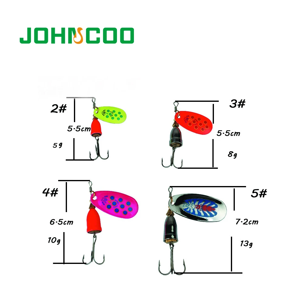 Йонкоо, 1 шт.,, Спиннер, приманка, металл, озеро, приманка для рыбалки, 5 г/8 г/10 г/13 г, искусственная рыба, бас, приманка, приманка