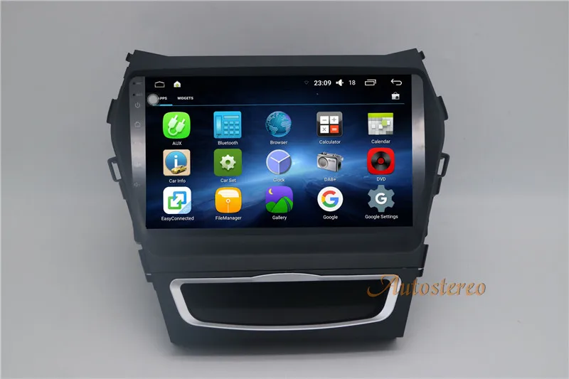 Большой экран 8 ядерный Android 6,0 Автомобильный gps навигатор Автомобильный dvd-плеер для HYUNDAI iX-45 Santa Fe 2013- стерео блок мультимедиа