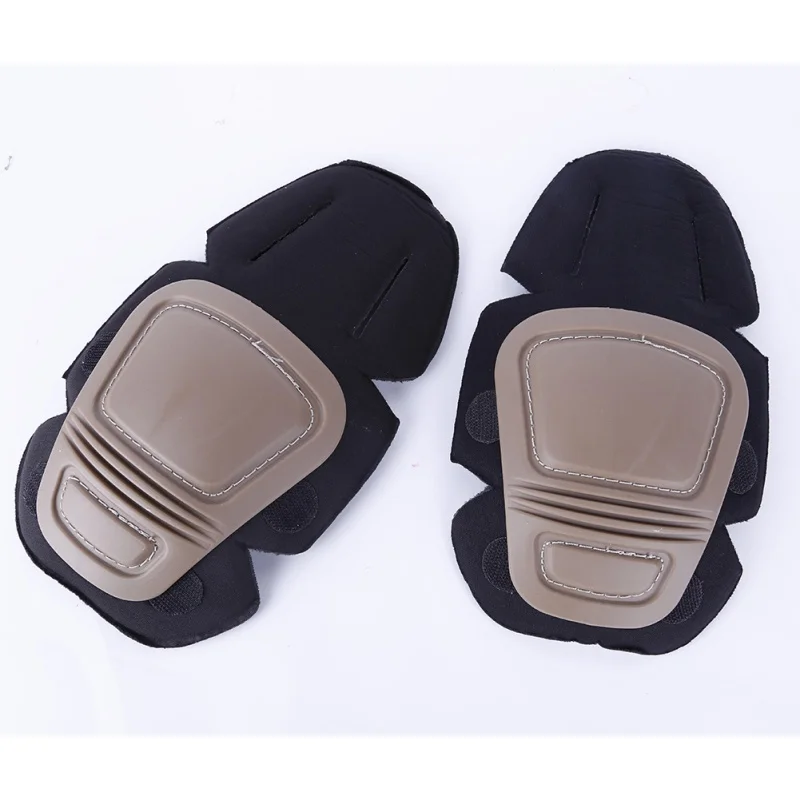 

2 Pcs Adult Outdoor Tactical Airsoft Paintball Combat Knee Pad Support Knee Protector Protective Knee Pads