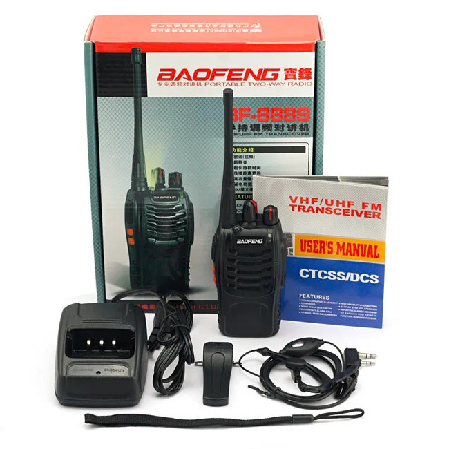 20x Baofeng BF-888s UHF 400-470MHz 5 Вт 16CH DCS/CTCSS двухсторонняя Ham портативная рация трансивер простота в эксплуатации