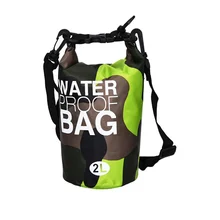 Открытый 2L камуфляж Дрифтинг Треккинговая сумка для путешествий, походная сумка для телефона на одно плечо водонепроницаемый плавательный мешок уличная сумка