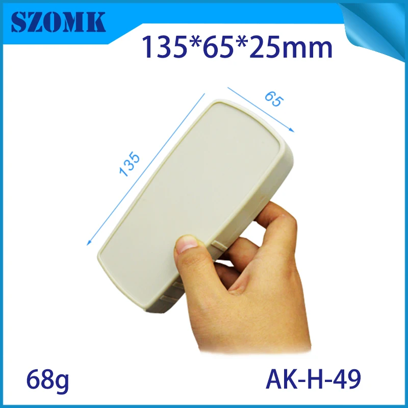 

4 pieces a lot plastic box electronic project case plastic enclosure small handheld control panel switch housing szomk control