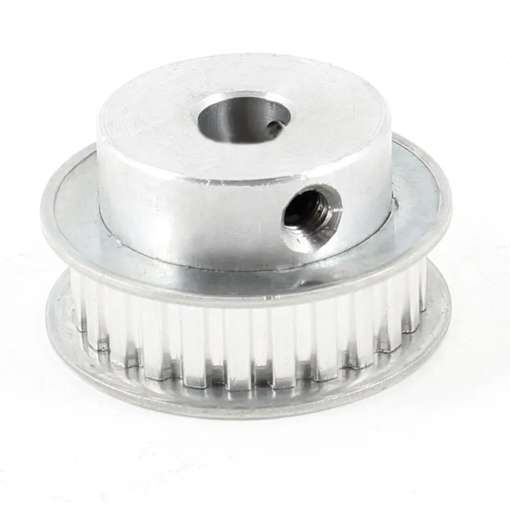 CNC Aluminum Alloy XL 25 Teeth 10mm Bore Screwed Timing Pulley XL25 25T