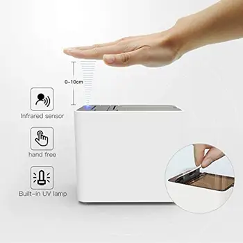 

Toothpick Dispenser Automatic Toothpick Dispenser Infrared Sensor Kitchen Dining Table Holder Box Toothpicks Holder Smart Tooth