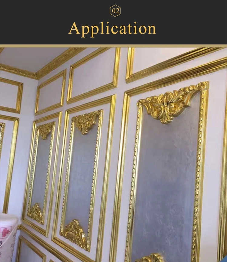 imitação de folha de ouro taiwan papel dourado decoração para casa móveis decoração artesanato peças