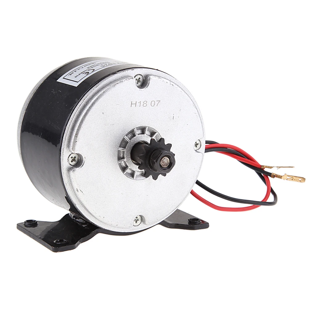 24 Volt 250 Watt E-Scooter Electric Motor with 11 Teeth Sprocket 2750RPM