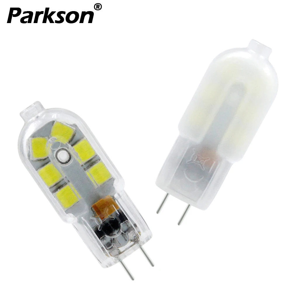 

Mini G4 LED Lamp DC 12V AC 220V SMD 2835 Lampada LED Bulb Transparent/Milky Cover Bright Chandelier Lights Bombillas Lamparas