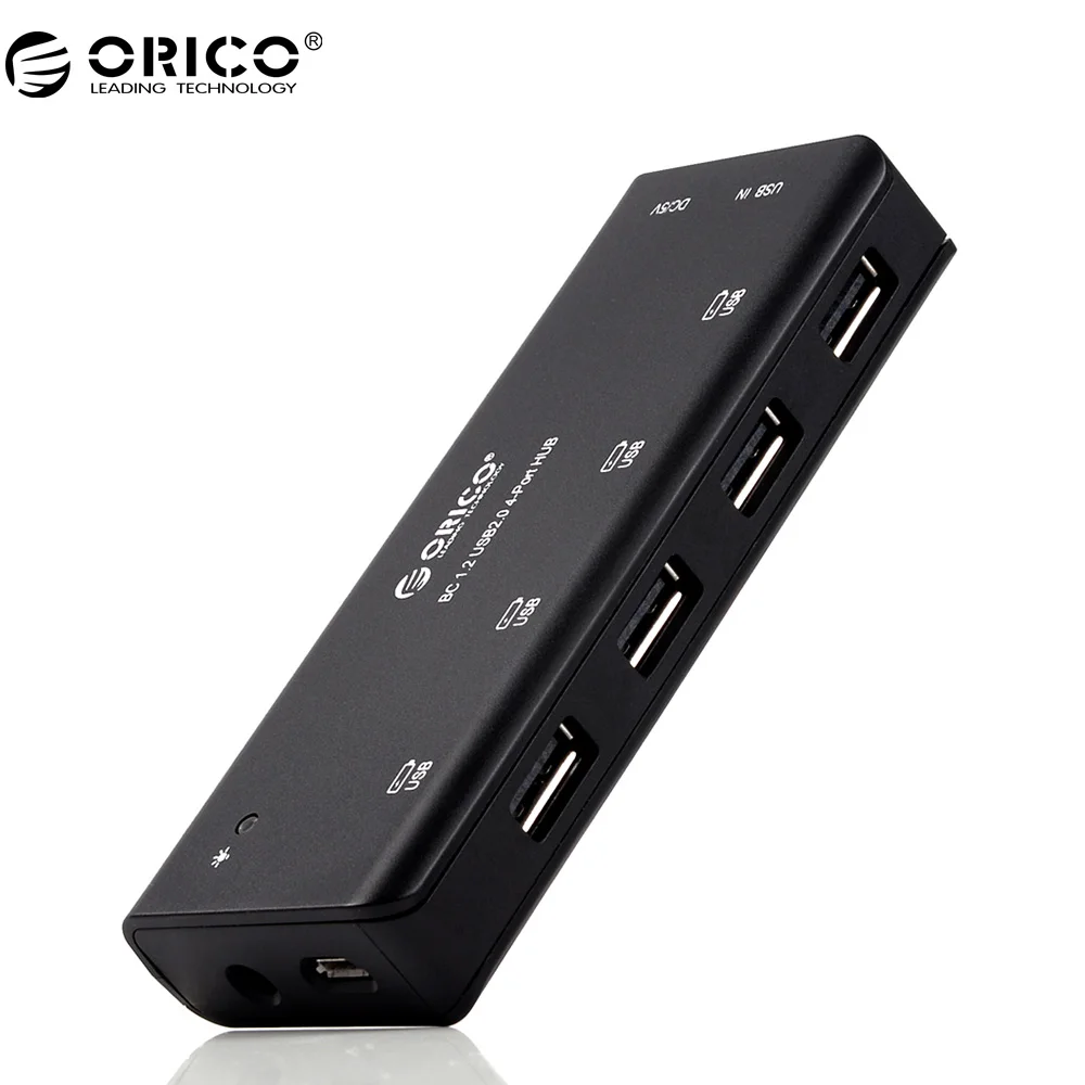 ORICO U2BCH4 зарядный концентратор USB из АБС-пластика с 12V2. 5A Мощность Adapter4 Порты и