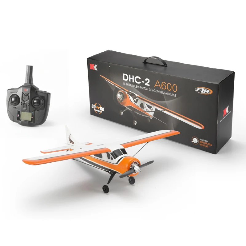 New XK A600 5CH 3D6G System Brushless RC Airplane Plane model 1-2 Compatible Futaba RTF Model 2 upgraded F949