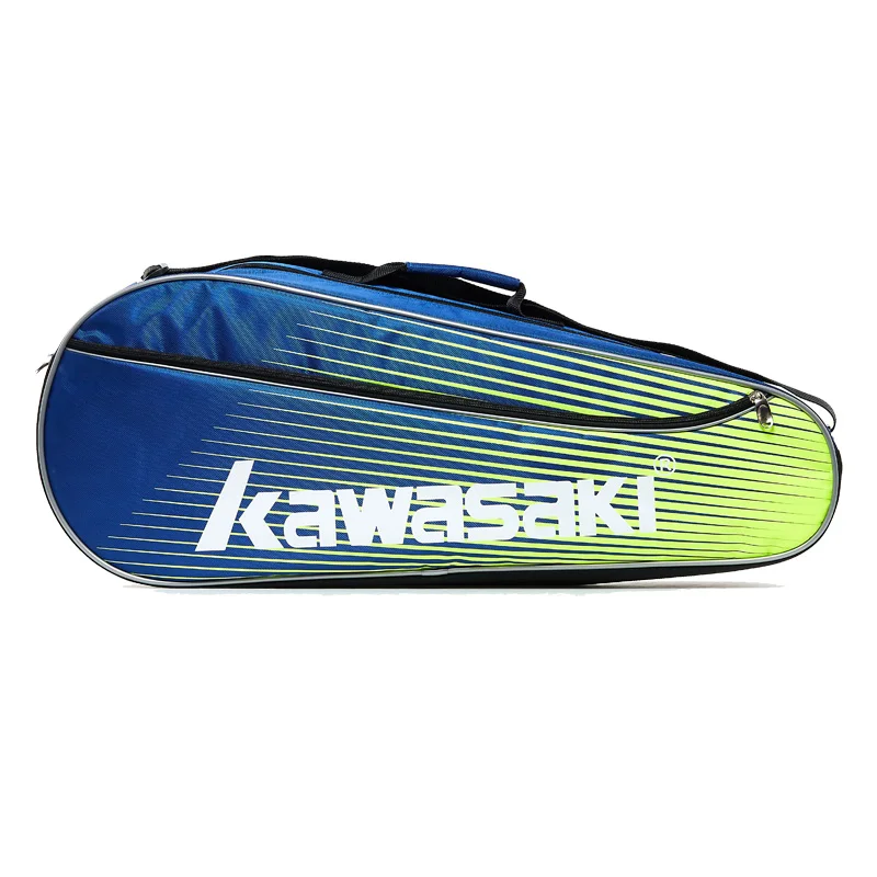 Original Kawasaki Sports Badminton Bag Three Packed Badminton Racket Single Shoulder Tennis Racquet Backpack Bags KBB-8325