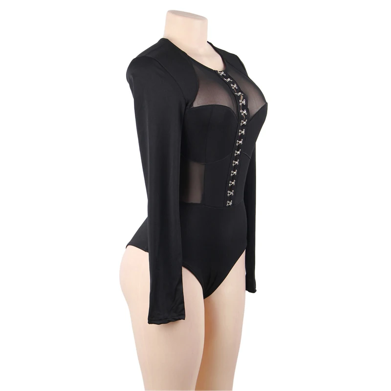 black bodysuit