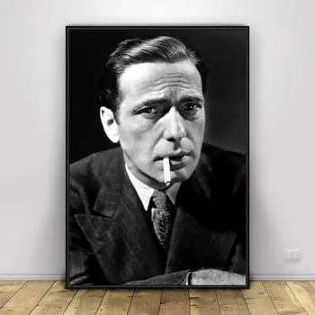 

Humphrey Bogart Art Silk Poster Home Decor 12x18 24x36inch