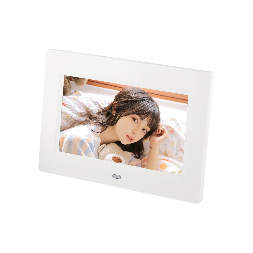 7 дюймовый светодиодный Подсветка HD 800*480 полный Функция цифровая фоторамка