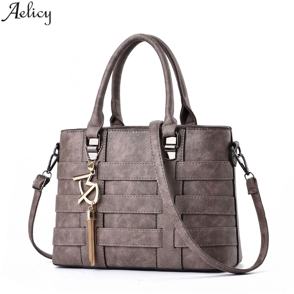 

Aelicy Women's Luxury High Quality Pu Leather Handbag Shoulder Messenger Bag Fashion Versatile Simple Shoulder Bag Crossbody Bag