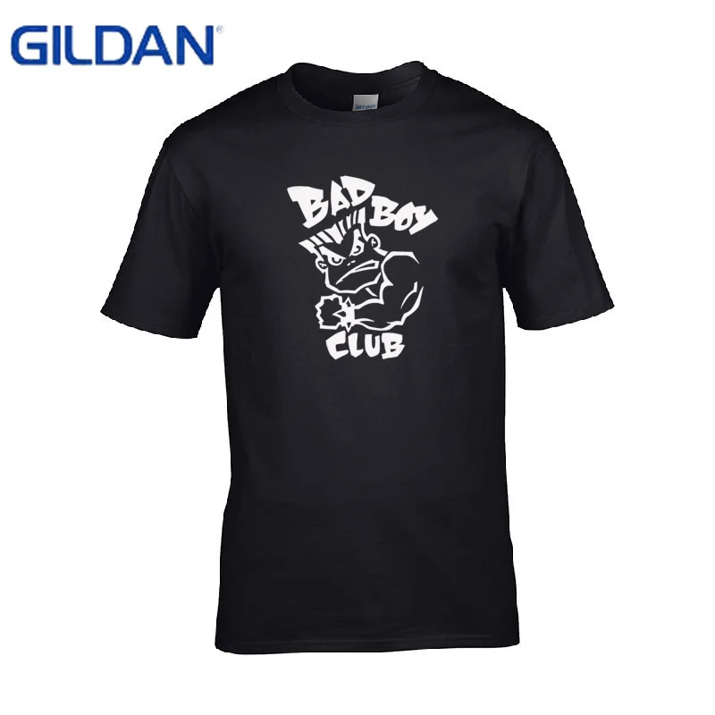 Fashion t shirt Bad Boy Records Black men t shirt funny tee shirt funny