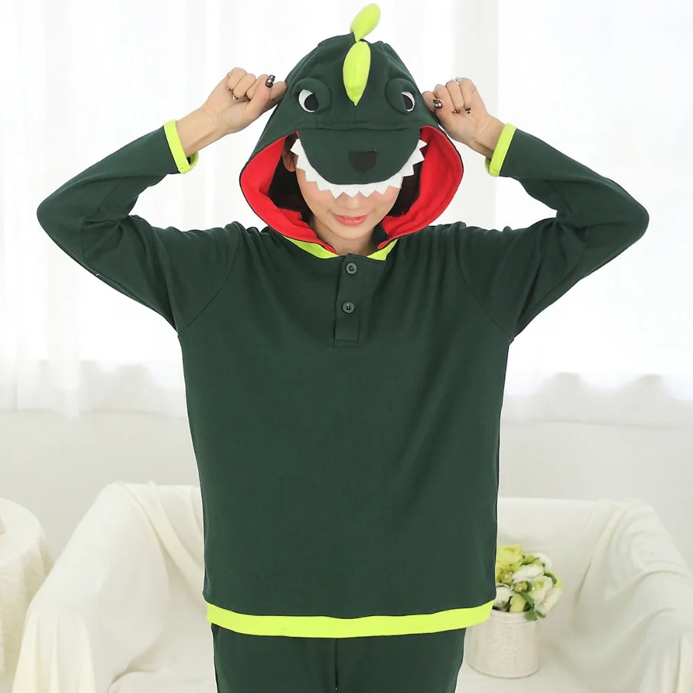 Primark 1 Sets Funny Pajamas Women Dinosaur 100 Cotton Autumn Pajama