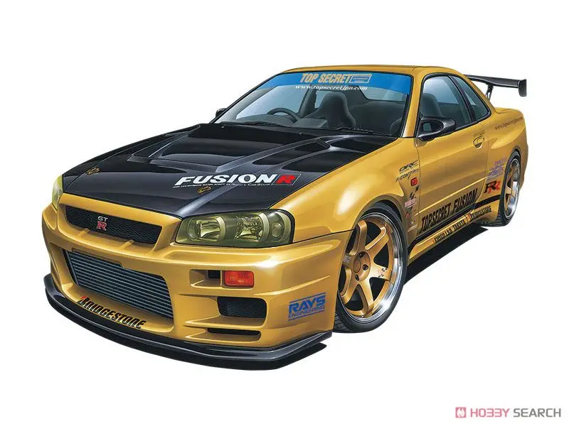 1/24 Top Secret BNR34 Skyline GT-R '02 05304